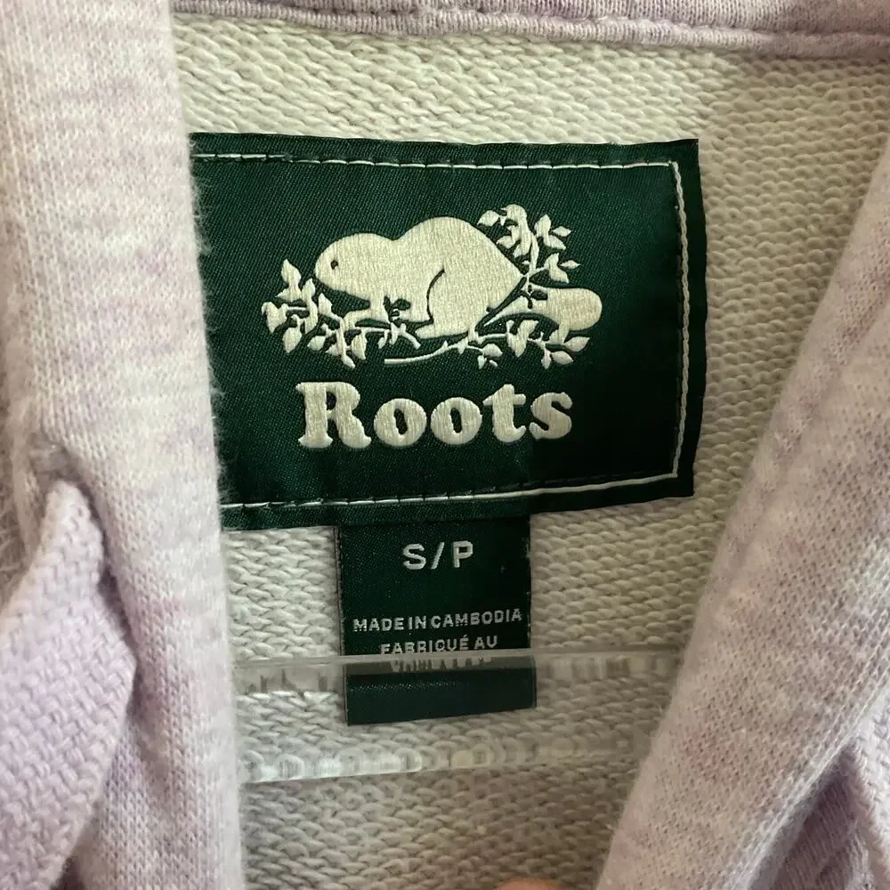 Roots Canada Lilac Purple Oversized Hoodie -‎ Size Small